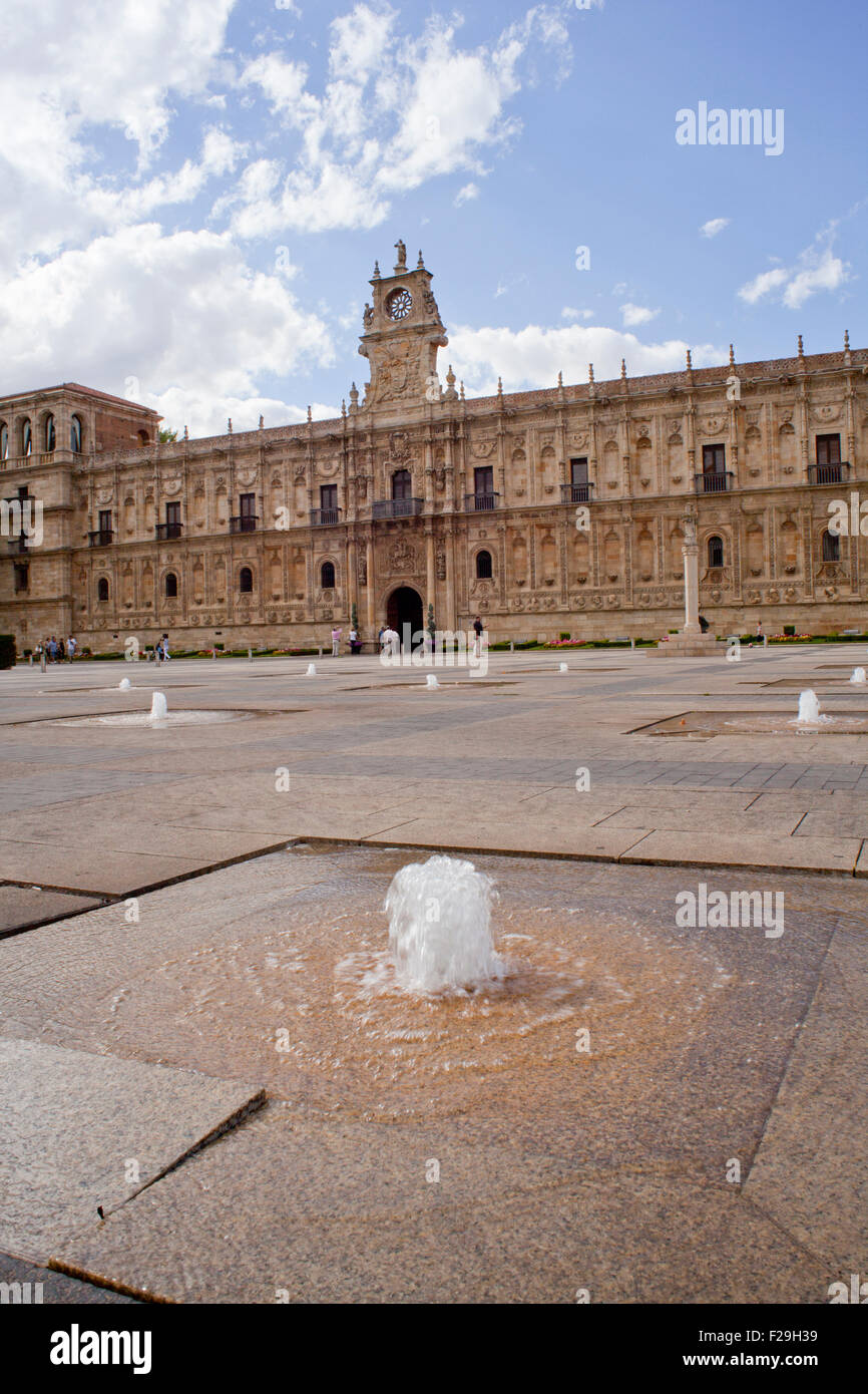 Das Kloster von San Marcos in León, Spanien Stockfoto