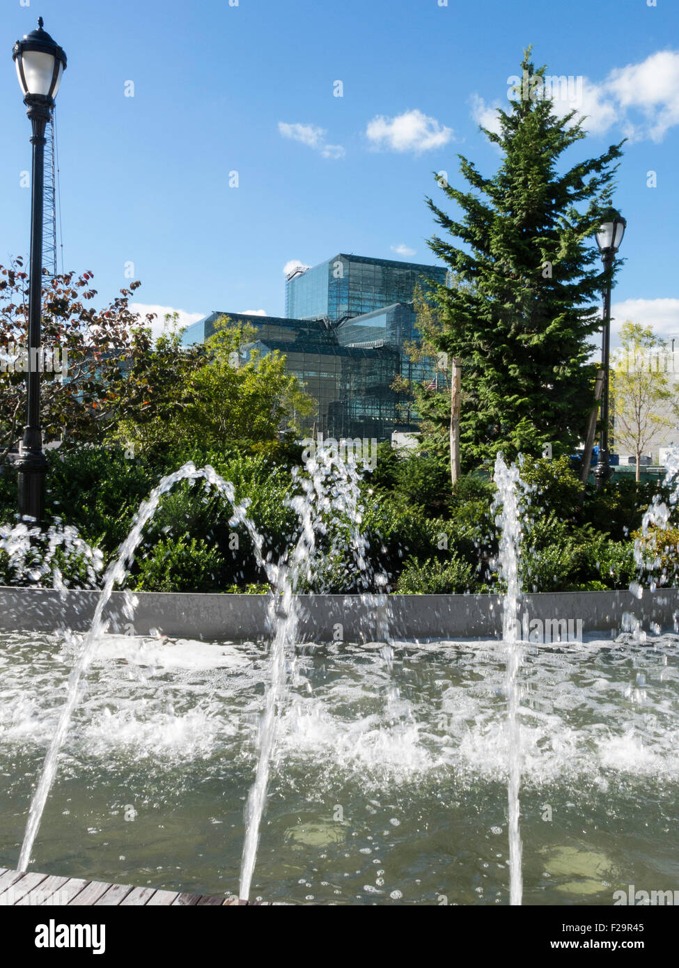Hudson Park & Boulevard, NYC Stockfoto