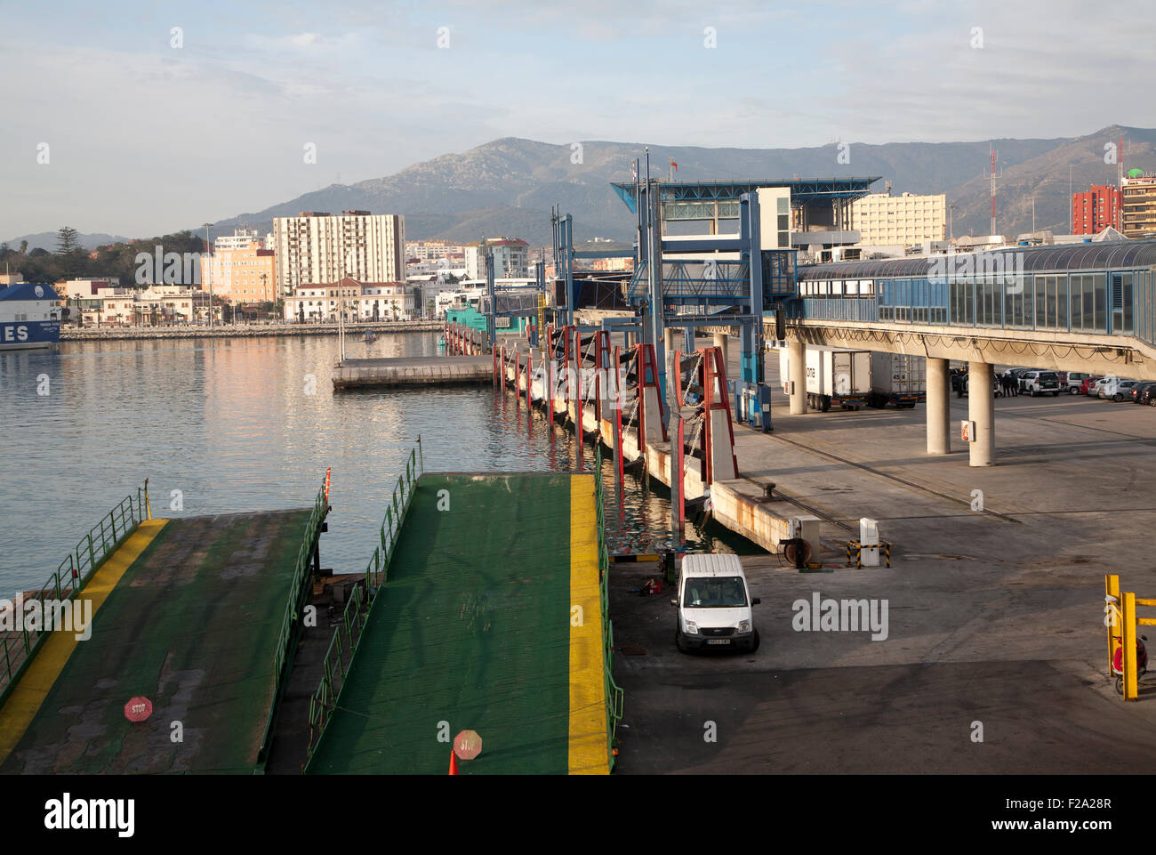 Hafen von Algeciras, Spanien Stockfoto