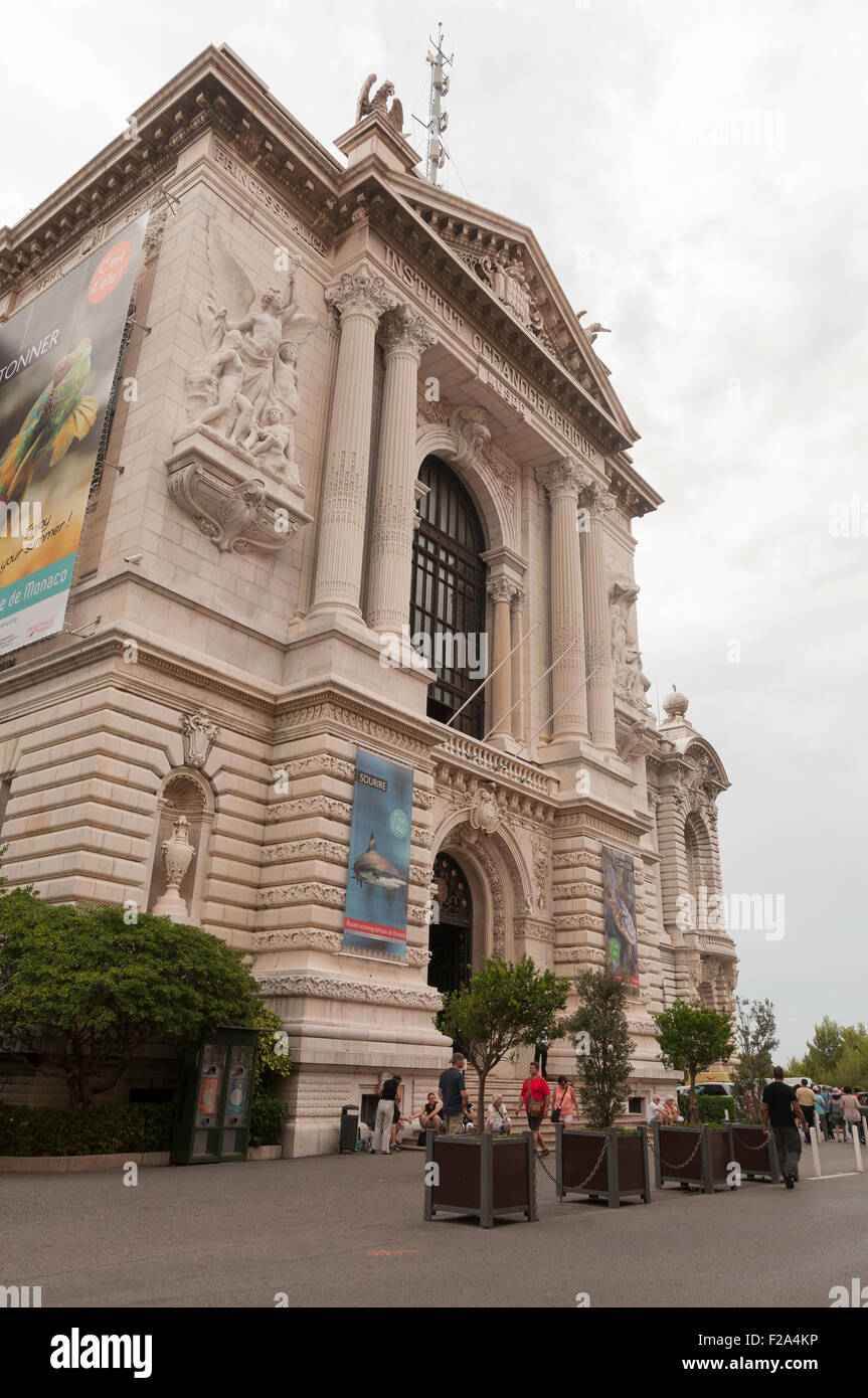 LE TEMPLE DE LA MER, Musee Oceanographique de Monaco Stockfoto