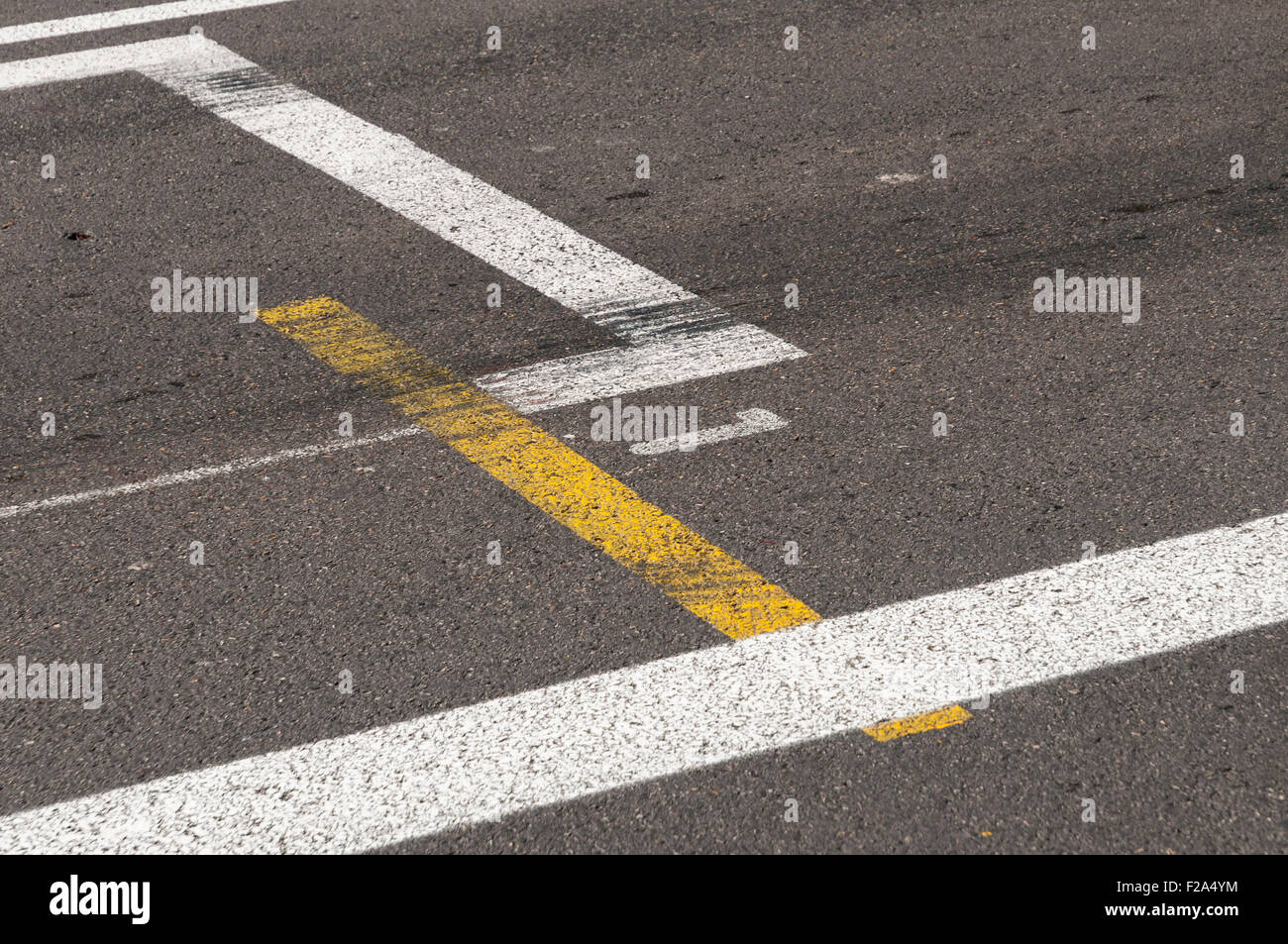 Pole Position in der Monaco GP Formel1 Rennstrecke, Monaco, Frankreich. Stockfoto