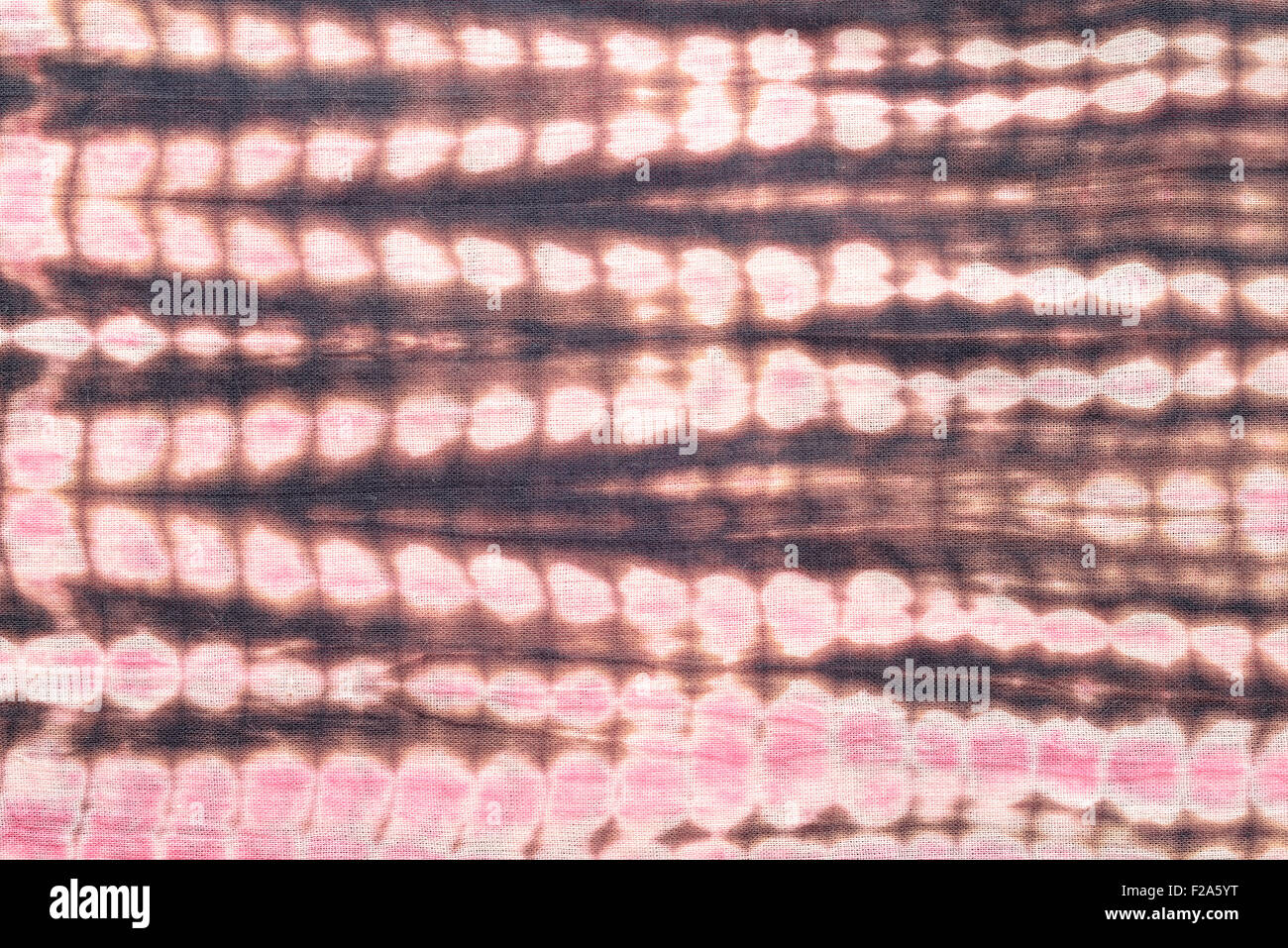 Zusammenfassung Hintergrund rot, schwarz und rosa Krawatte und Dye Tuch. Stockfoto