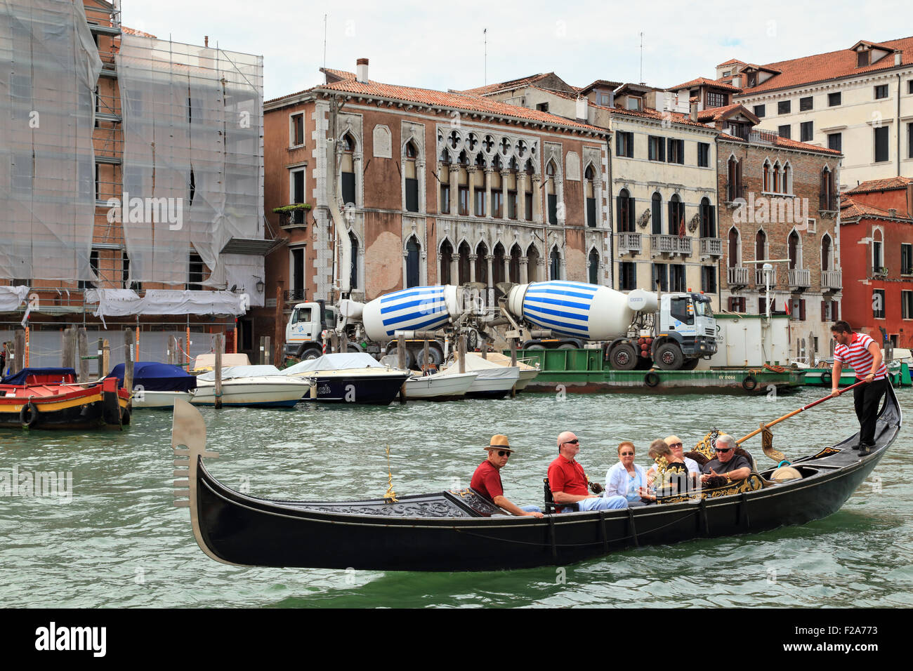 Bauarbeiten in Venedig von Errico Costruzioni Srl Stockfoto