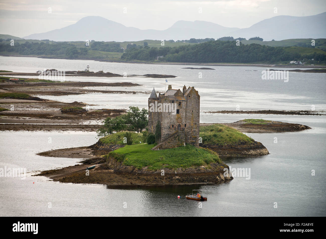 Castle Stalker Stockfoto
