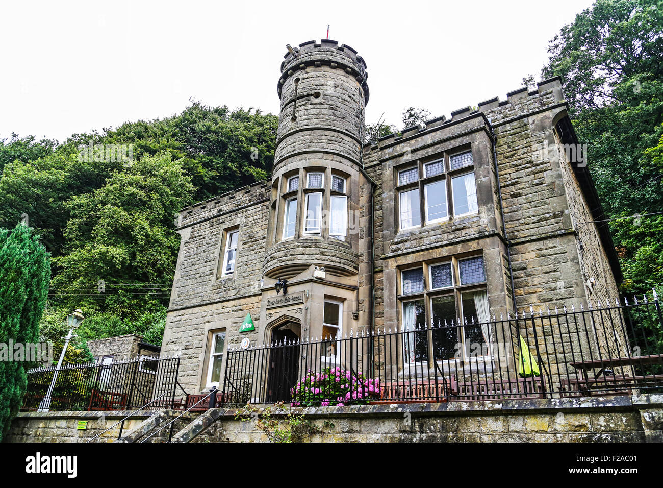 Das YHA Hostel Eyam, England, UK Stockfoto