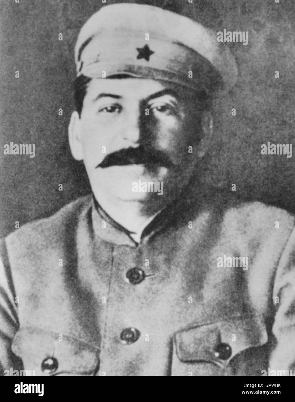 Josef Stalin in der Uniform der Roten Armee, ca. 1920. (CSU 2015 11 1371) Stockfoto