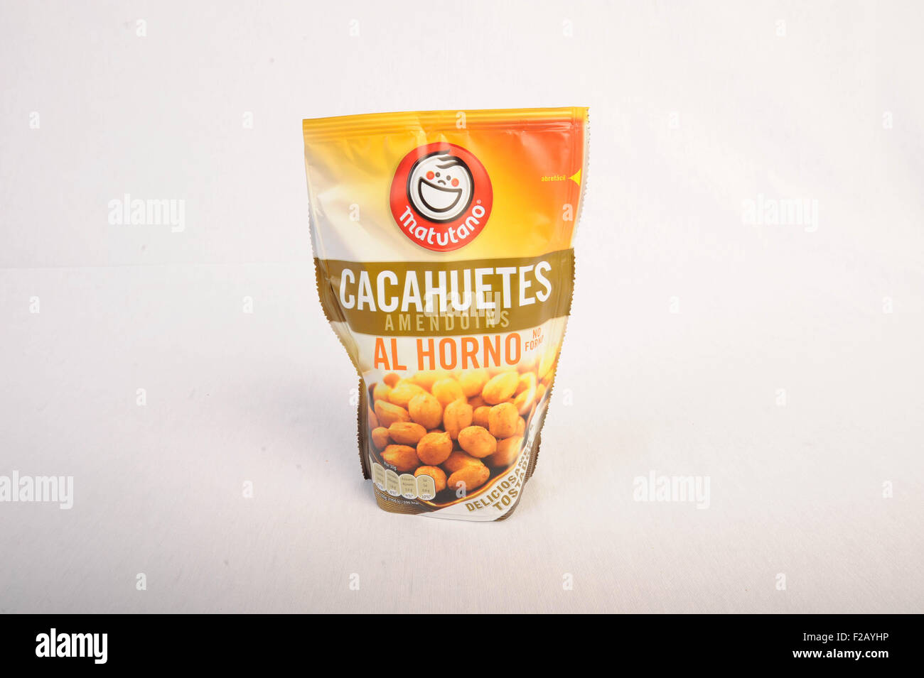 Erdnüsse Matutano-Cacahuetes Matutano Stockfoto