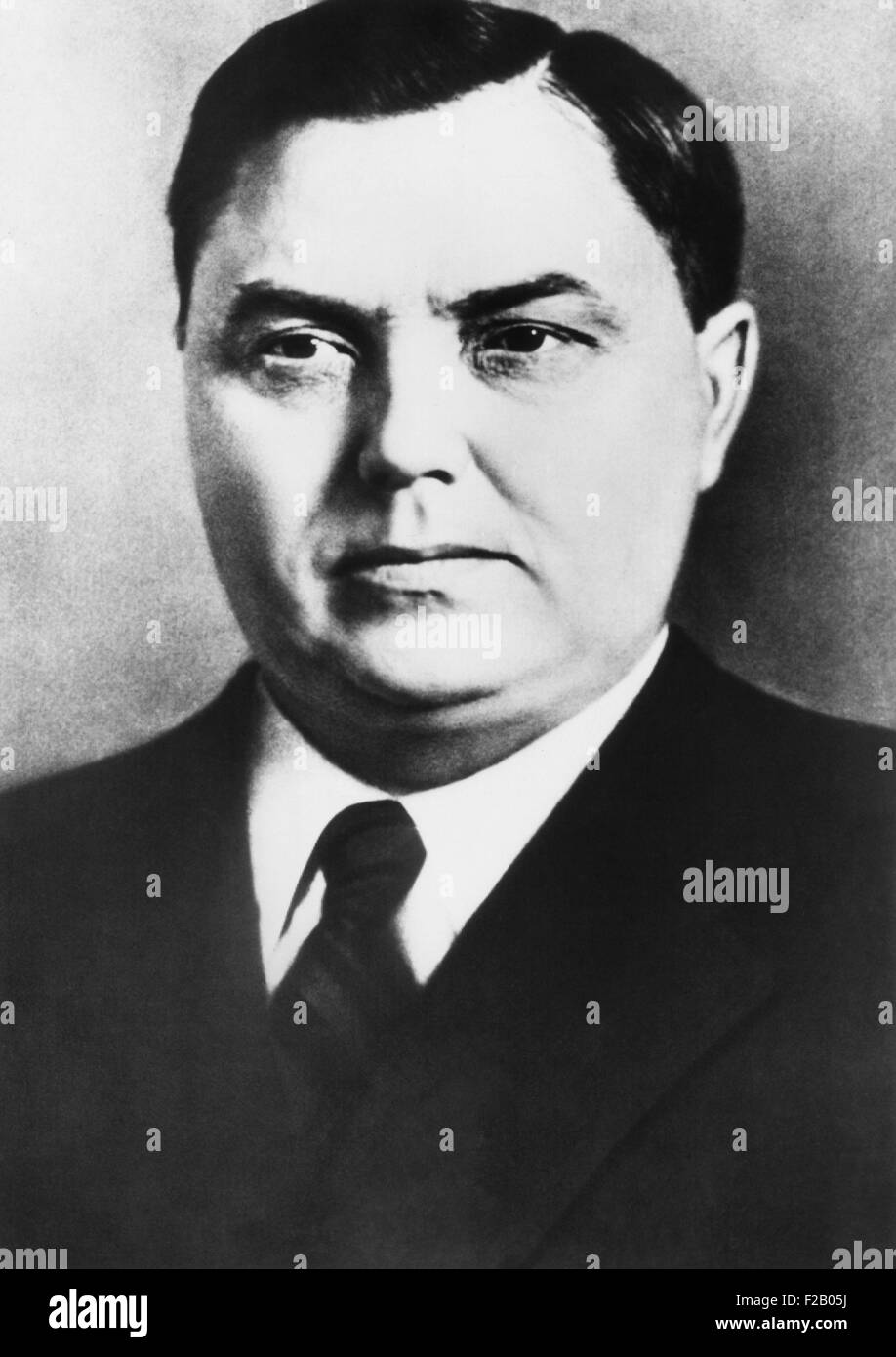Georgy Malenkov wurde am Tag nach dem Tod Stalins Premier der Sowjetunion ernannt. 6. März 1953. (CSU 2015 9 695) Stockfoto