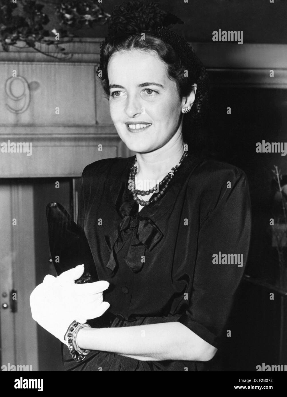 Louise Macy, NYC Socialite und Redakteur war verlobt mit FDR es Schrank Berater, Harry Hopkins. (CSU 2015 9 1260) Stockfoto