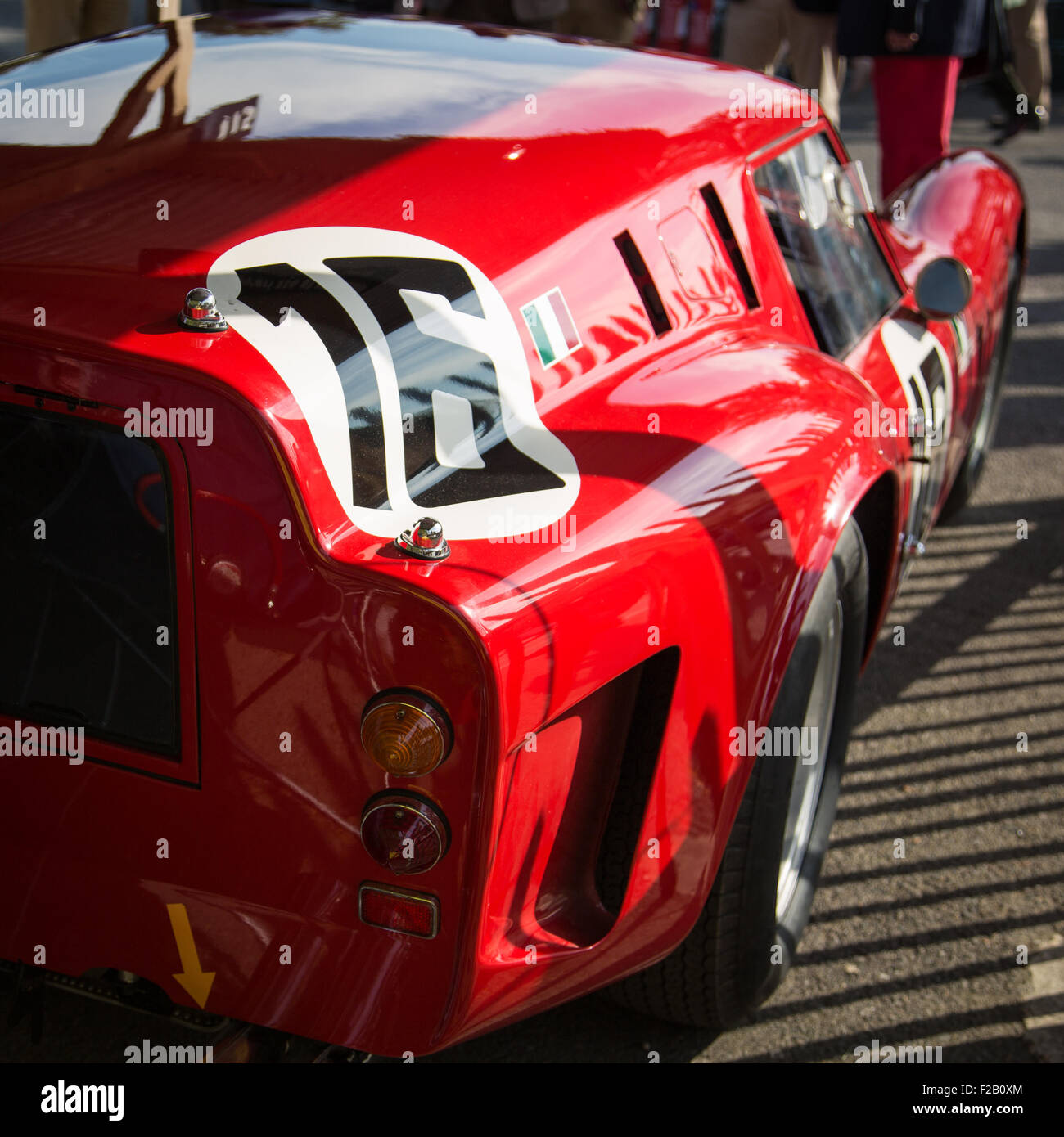 Ferrari Racing Stockfoto