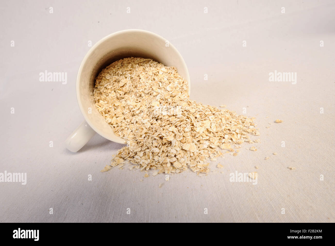 Hafer Flocken Brüggen-copos de Avena Brüggen Stockfoto