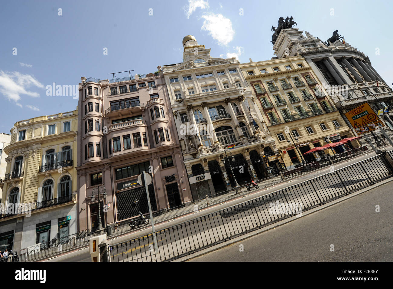 Renaissance und Barock-Architektur in Madrid - Arquitectura de Renacimiento y Barroco En Madrid Stockfoto