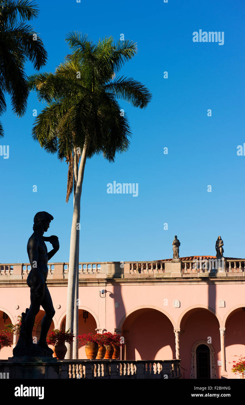 John und Mable Ringling Museum of Art in Sarasota, Florida. Stockfoto