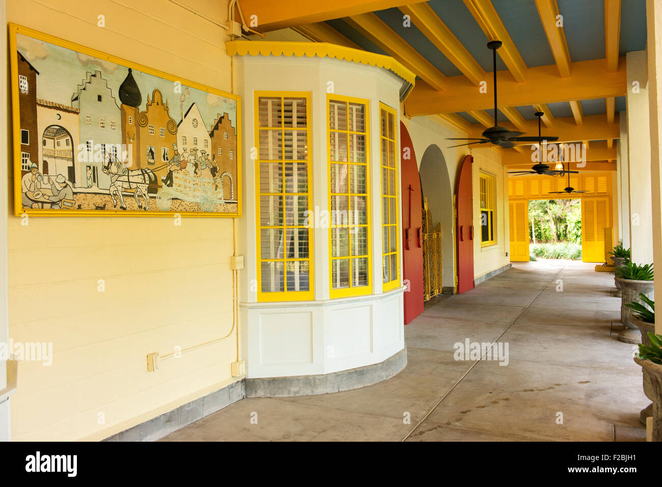 Bonnet House, die ehemalige Winterresidenz der Helen Birch und Frederic ...