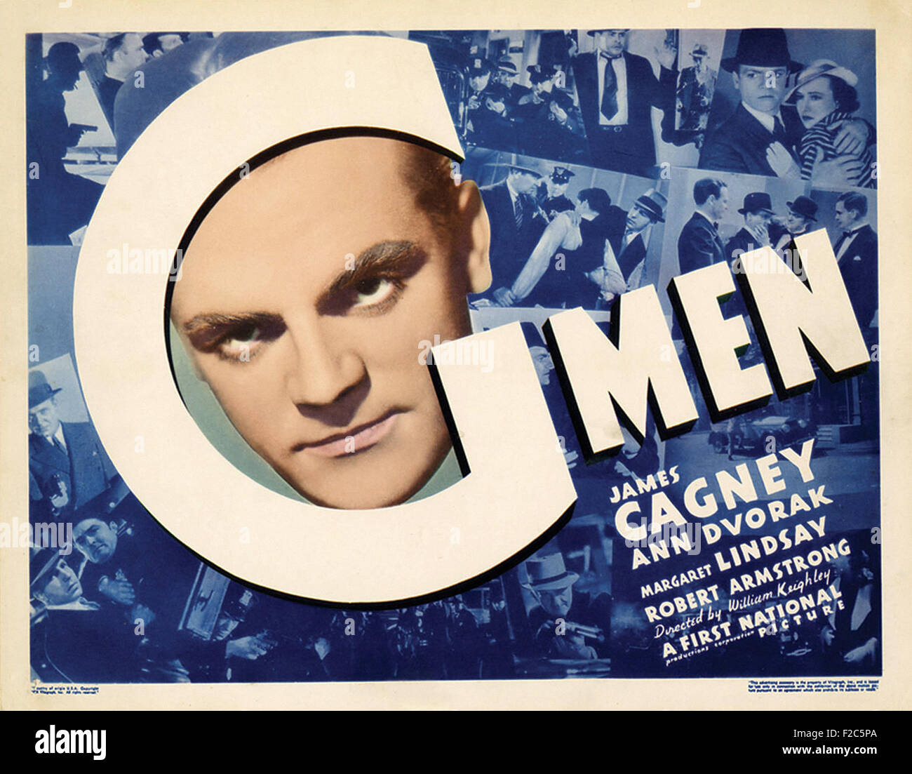 G-Men - Filmposter Stockfoto