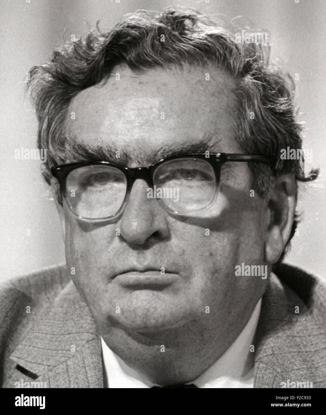 Denis Winston Healey Lord Healey britische Labour-Politiker 1984-Bild Stockfoto