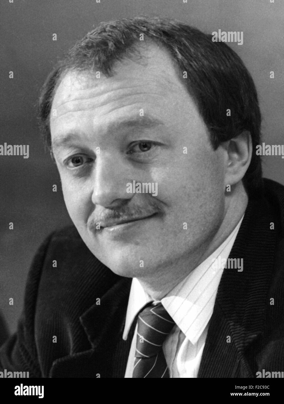 Ken Kenneth Robert Livingstone (17. Juni 1945 geboren) ist eine britische Arbeits-/sozialistischen Politiker serviert Bürgermeister von London. - 1984 Bild. Aus den Archiven von Presse Portrait Service (ehemals Presse Portrait Bureau). Stockfoto