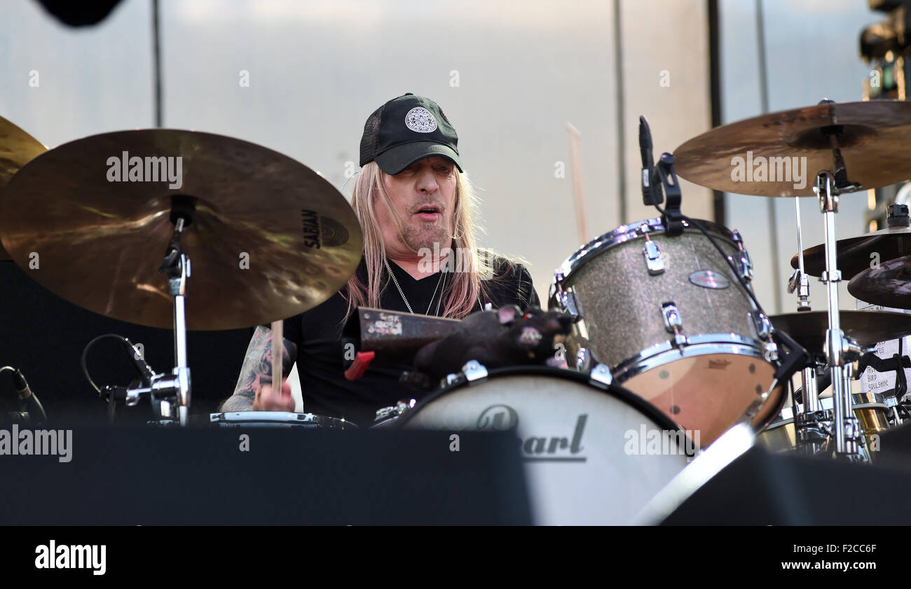 Arrington, VIRGINIA, USA. 13. Sep, 2015. GOVT MULE bringt die Soulshine '' LOCKN'' INEINANDERGREIFENDE MUSIC Festival auf der Oak Ridge Farm in ARRINGTON, VIRGINIA am 13 SEPTEMBER 2015.photo © jJeff Moore © Jeff Moore/ZUMA Draht/Alamy Live News Stockfoto