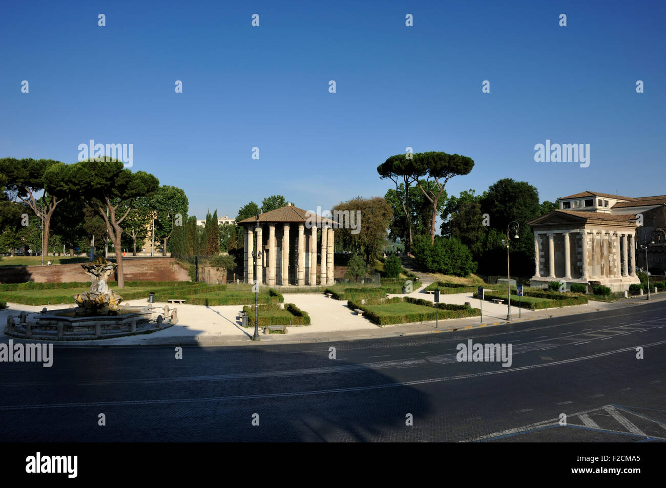Italien, Rom, Forum Boarium Stockfoto