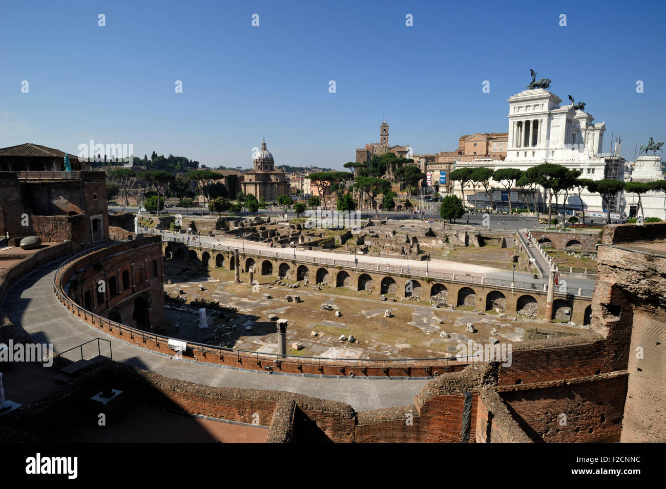 Italien, Rom, Trajansmärkte Stockfoto