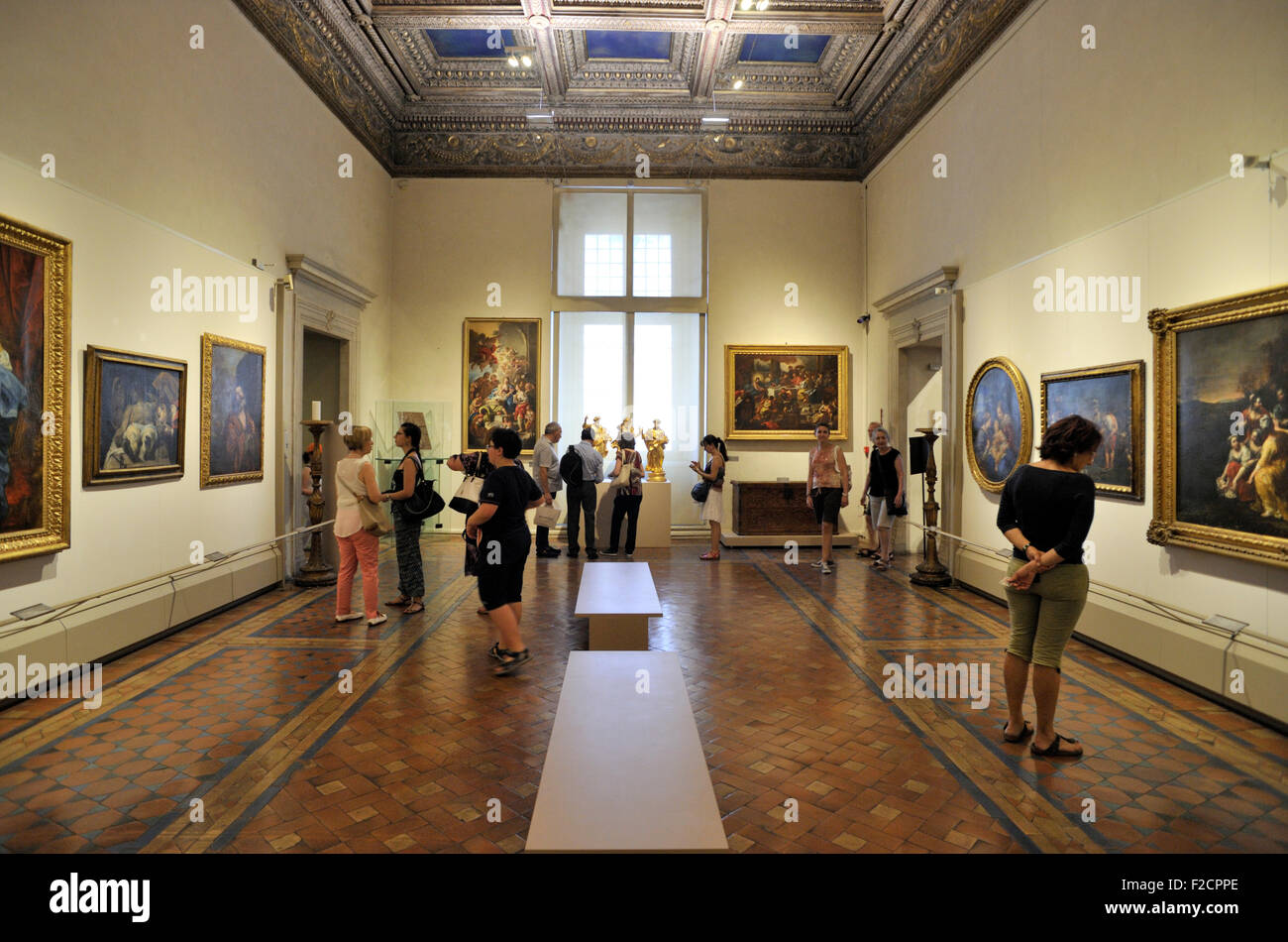 Italien, Rom, Nationalmuseum Palazzo Venezia Stockfoto