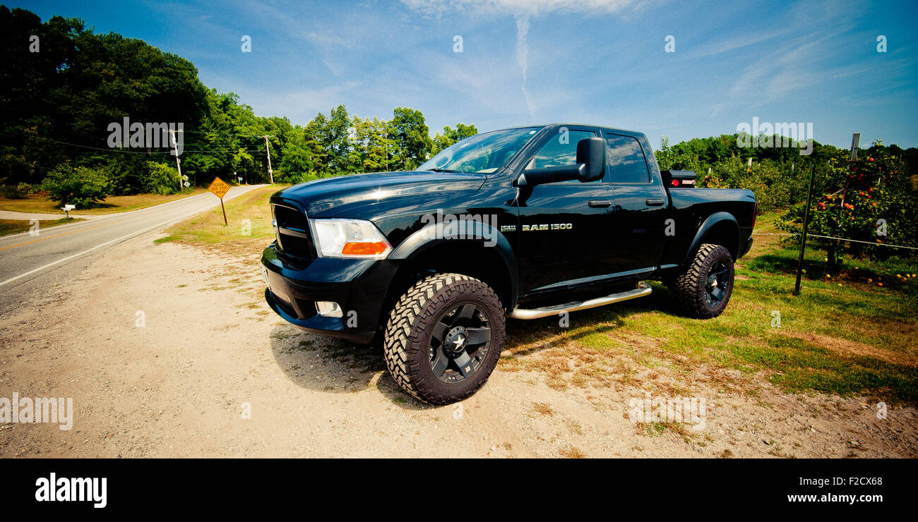 Dodge RAM Truck hautnah. Stockfoto