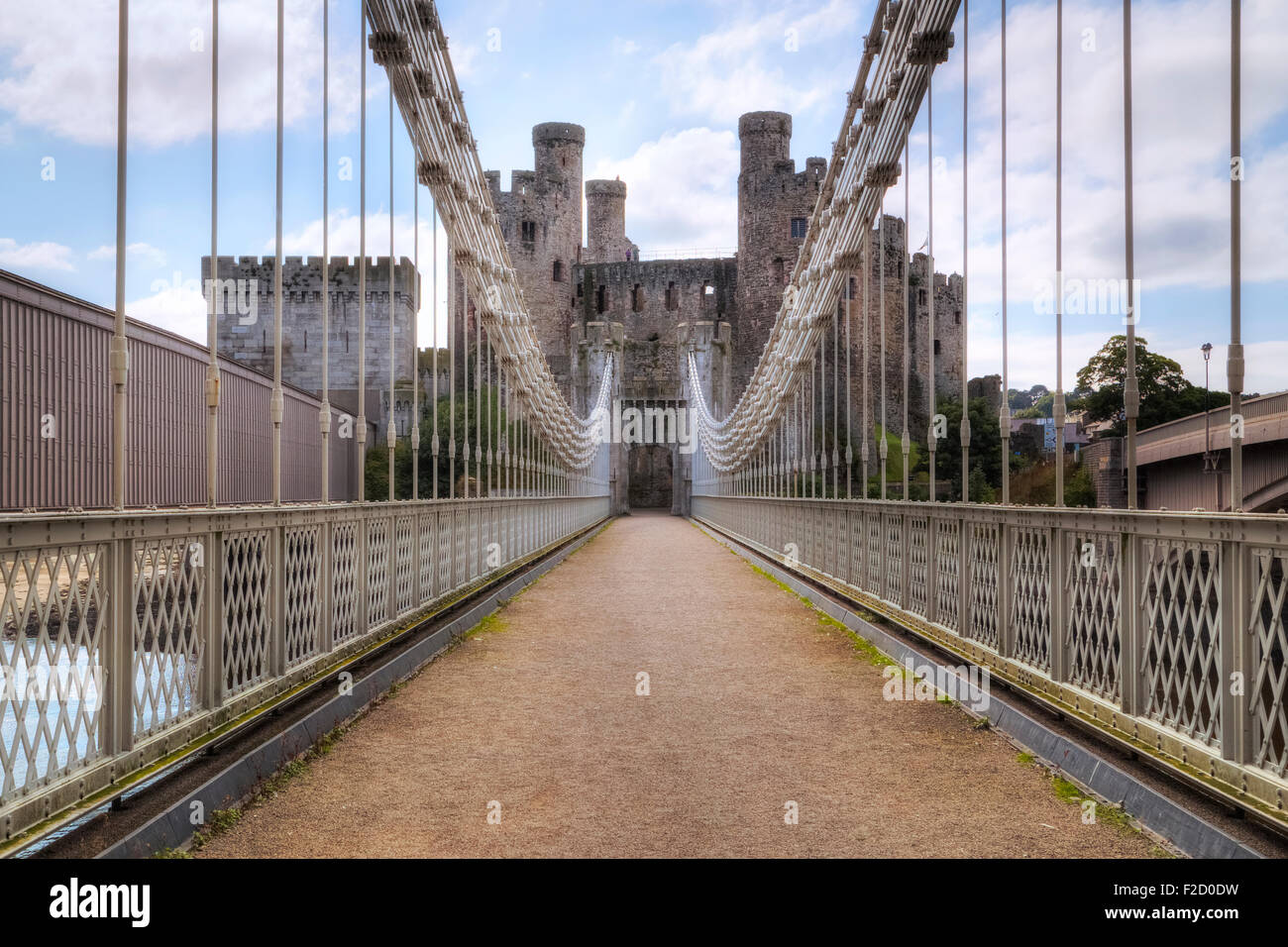 Conwy Castle, Conwy, Wales, UK Stockfoto