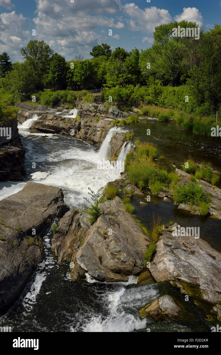 Hog Rücken Falls Park auf dem Rideau River in Ottawa Kanada im Sommer Stockfoto