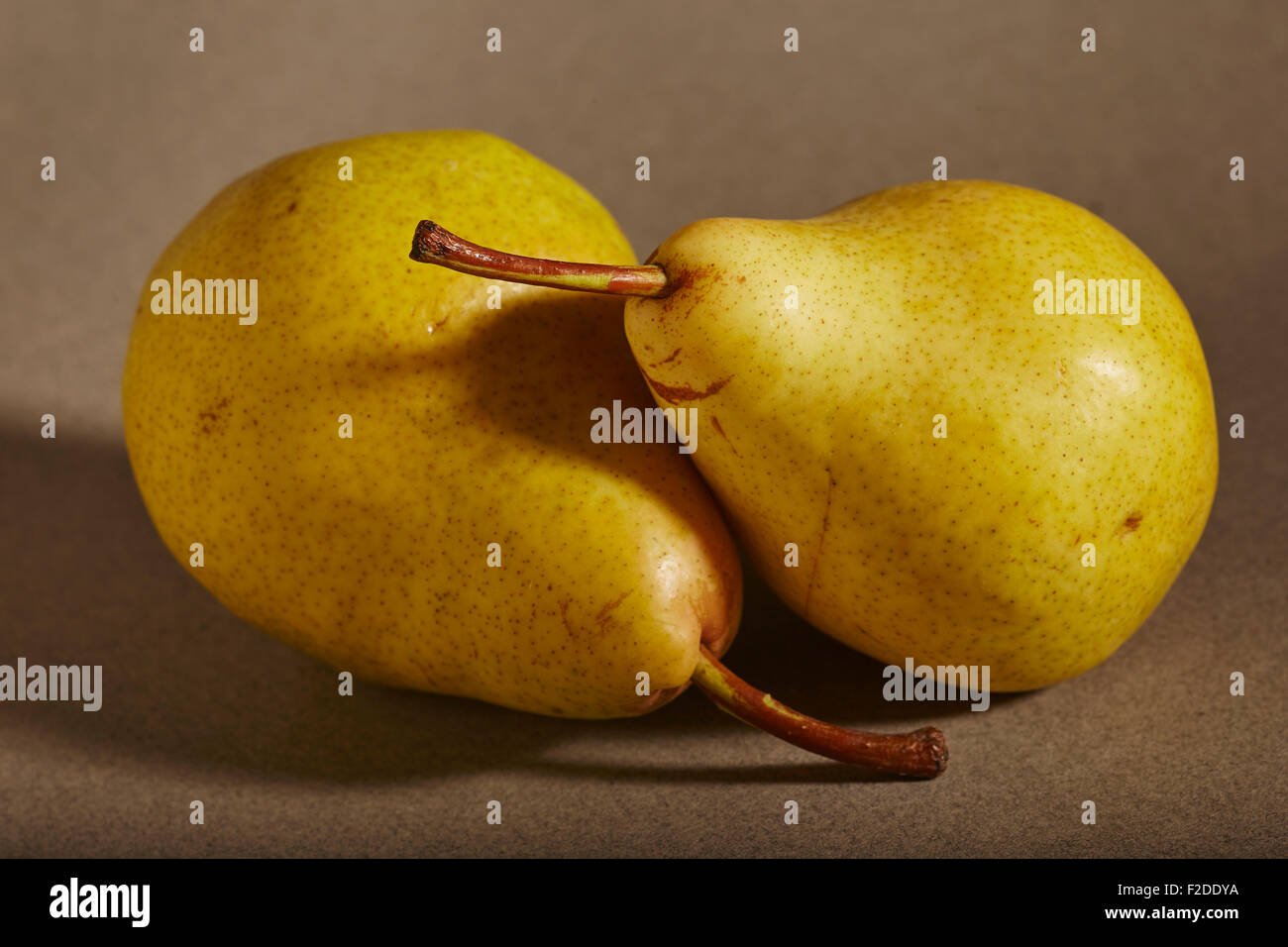 Frische, reife Birnen Stockfoto