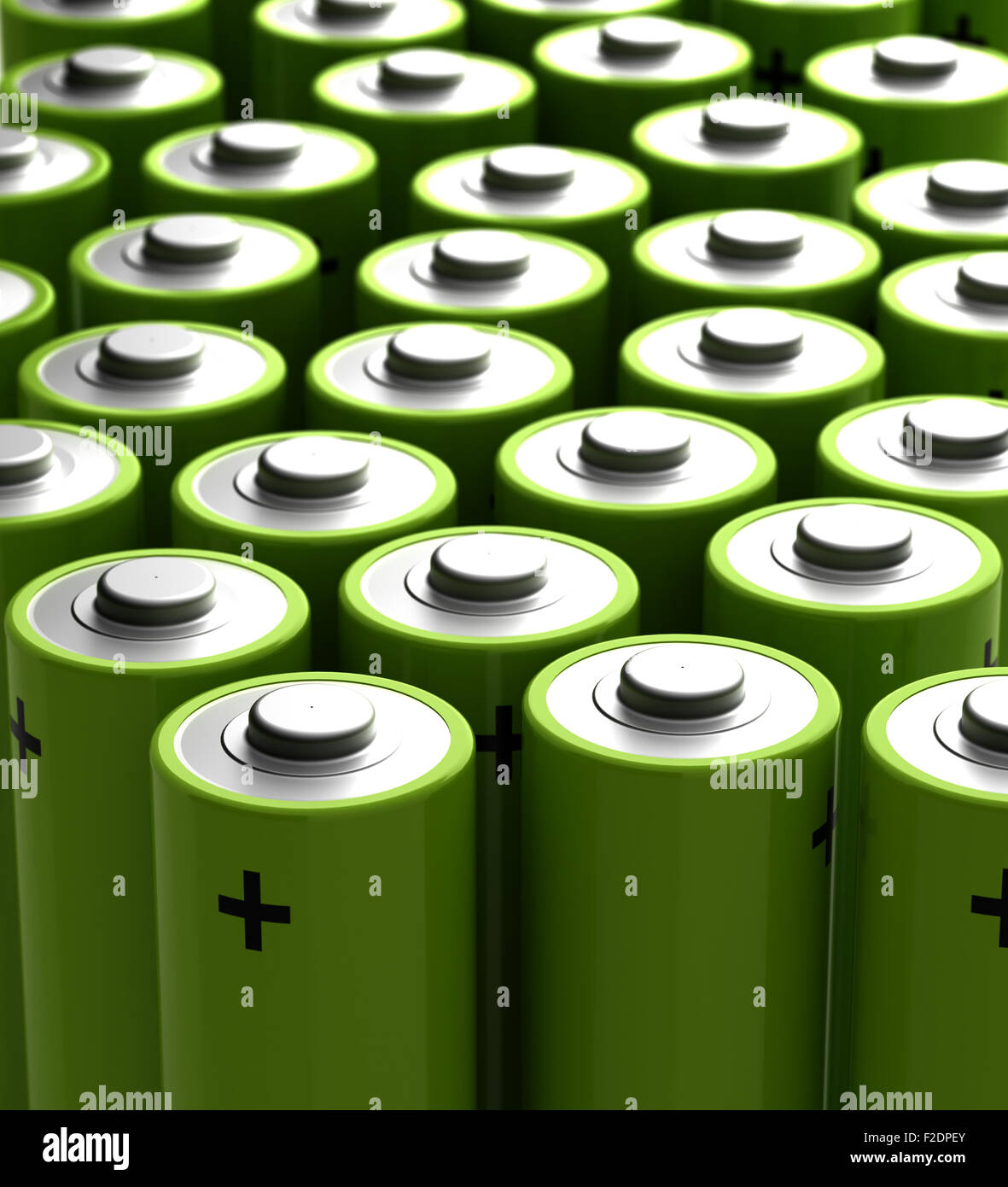 Wiederaufladbare Batterie Stockfoto