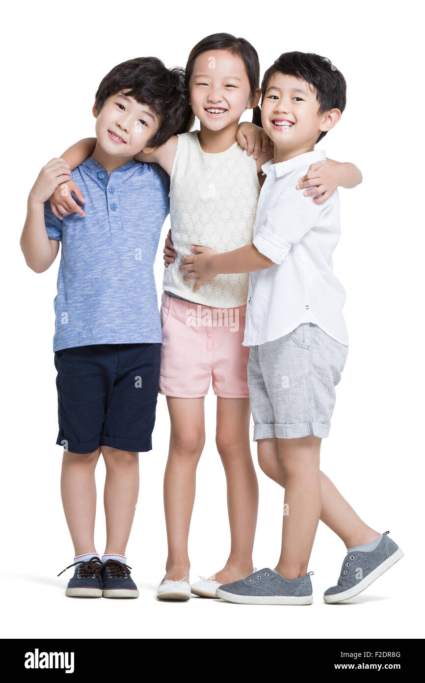 Boys in shorts Ausgeschnittene Stockfotos und -bilder - Alamy