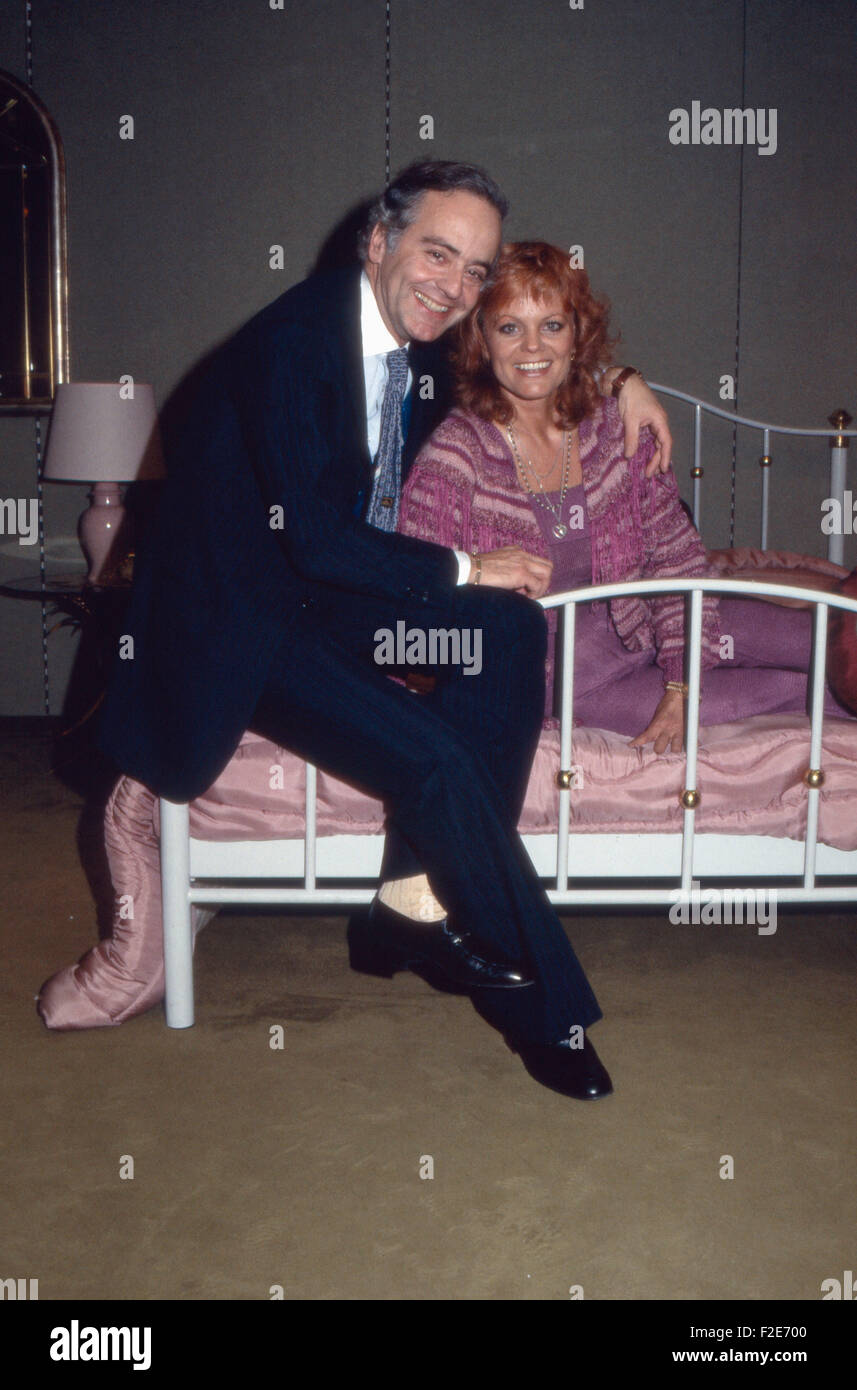 Deutsche Fictitious character Christiane Rücker mit Autor Jörg Bobsin ...