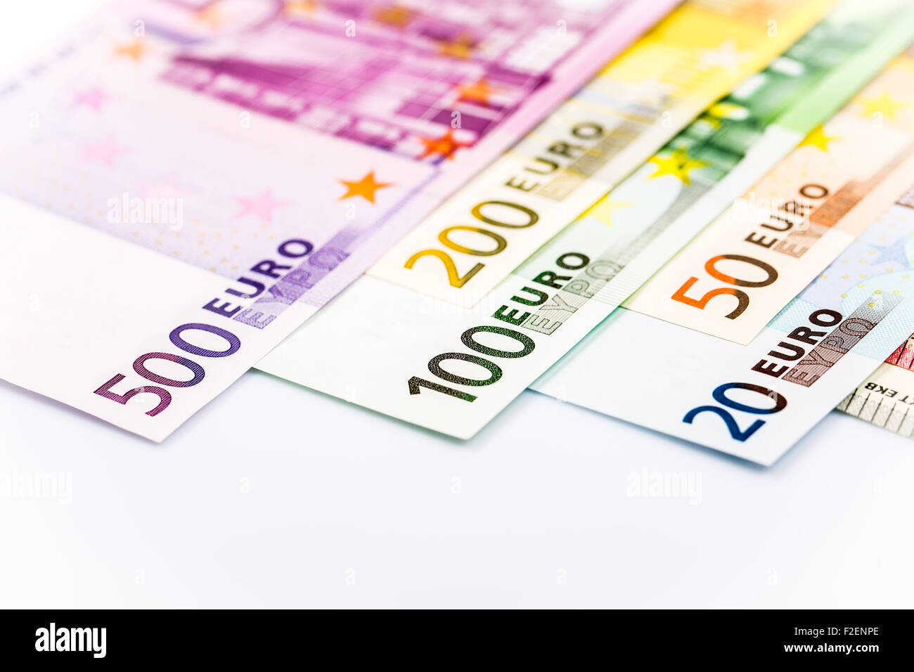 Euro-Geld Stockfoto