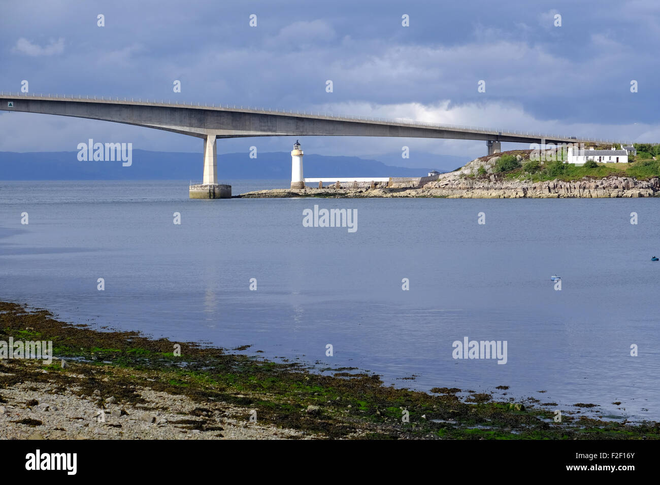 Die Skye-Brücke in Schottland Kyleakin Kyle of Lochalsh herstellen. Stockfoto