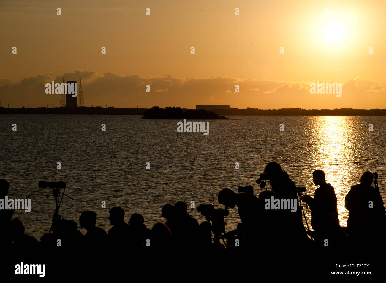 Start der NASA Shuttle Endeavour STS-134, Kennedy Space Center am 16. Mai 2011. Stockfoto