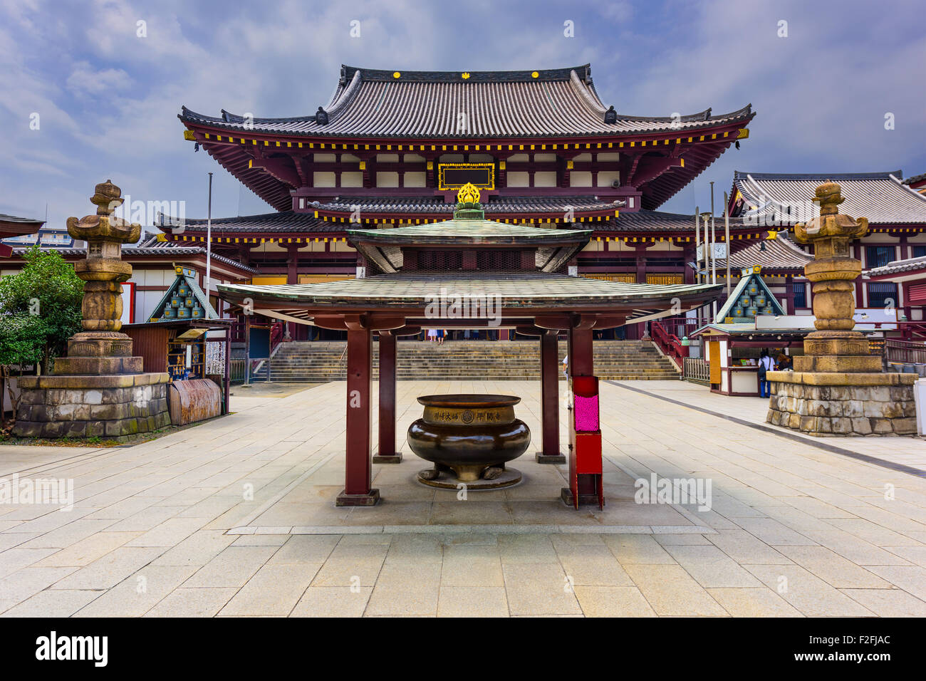 Kawasaki Daishi Schrein, formal bekannt als Heiken-Ji in Kawasaki, Japan. Stockfoto