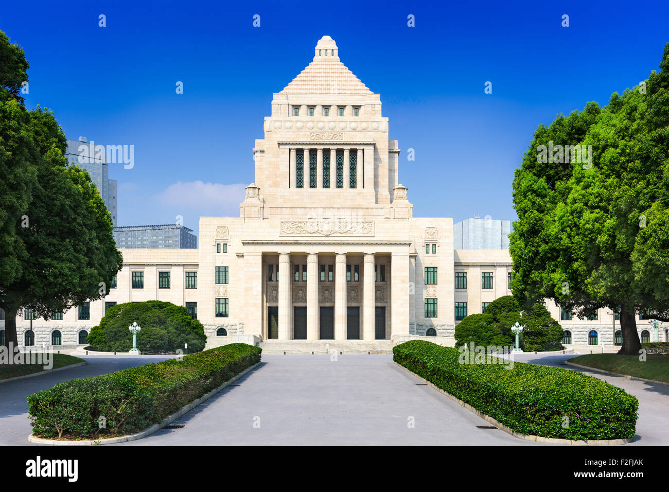 Japanische Diät Haus in Tokio, Japan. Stockfoto