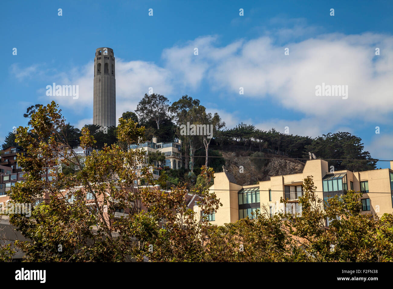Coit Tower, San Francisco, Kalifornien, USA Stockfoto