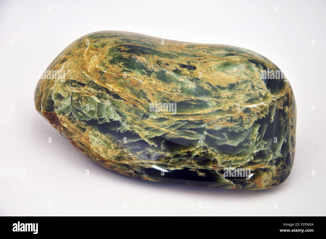 Jade Carving, West Coast, Südinsel, Neuseeland Stockfoto