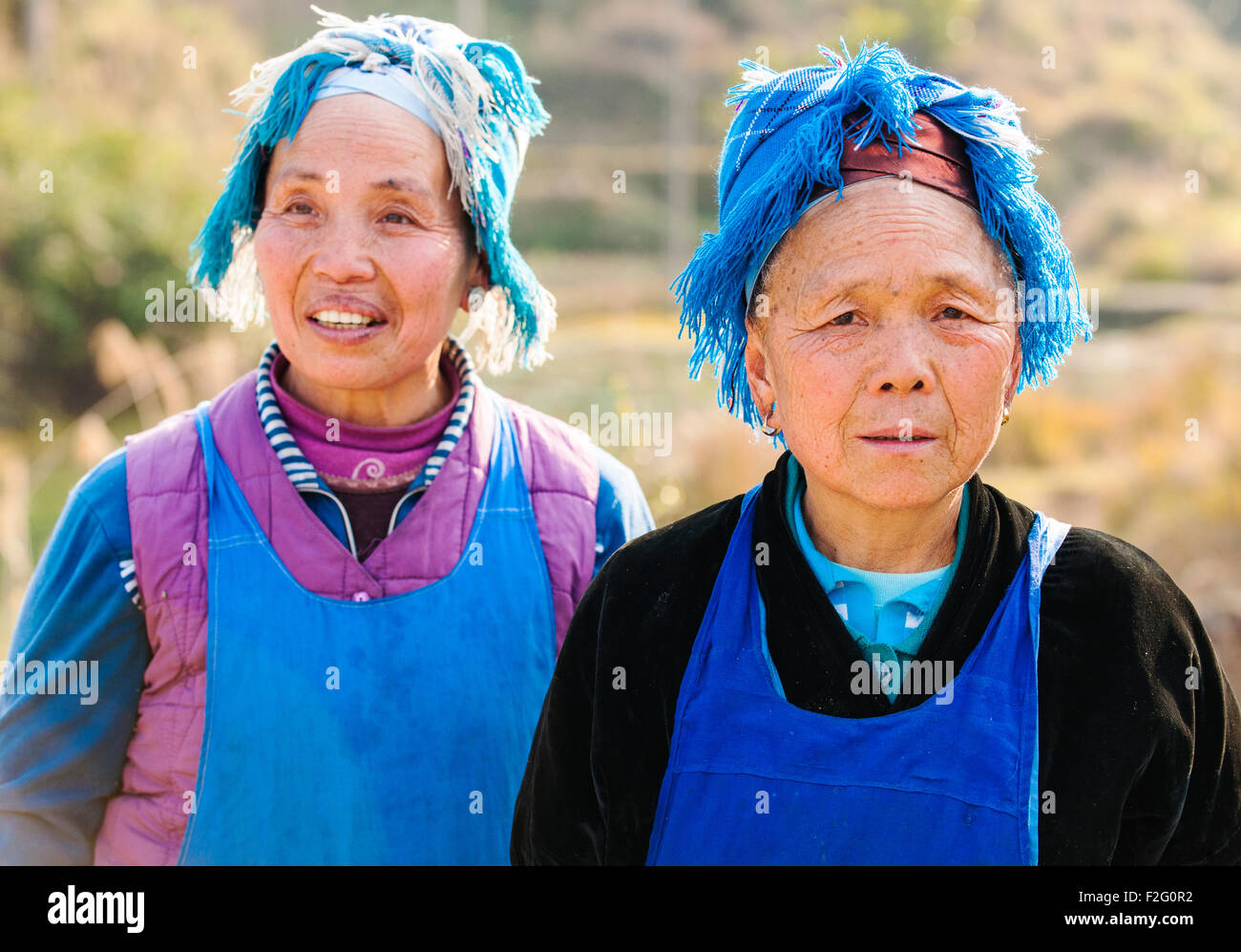 Miao-Frauen, Guizhou, China Stockfoto