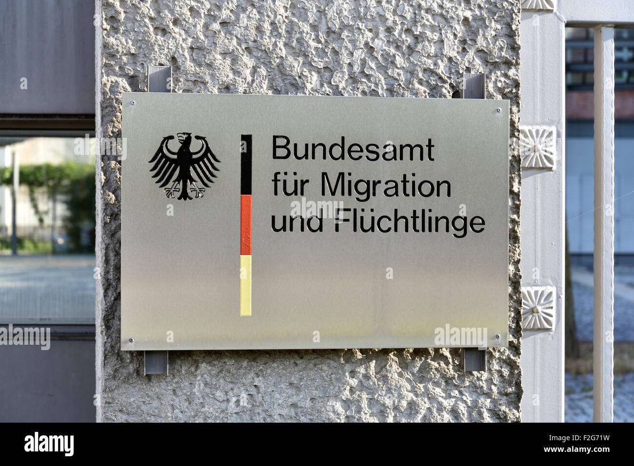 21.07.2015, Nürnberg, Bayern, Deutschland das Bundesamt für Migration