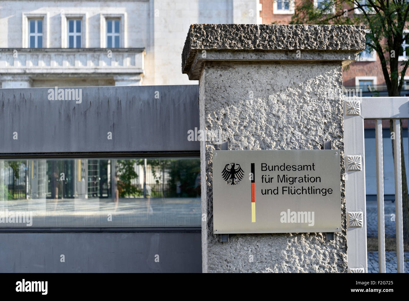 21.07.2015, Nürnberg, Bayern, Deutschland das Bundesamt für Migration