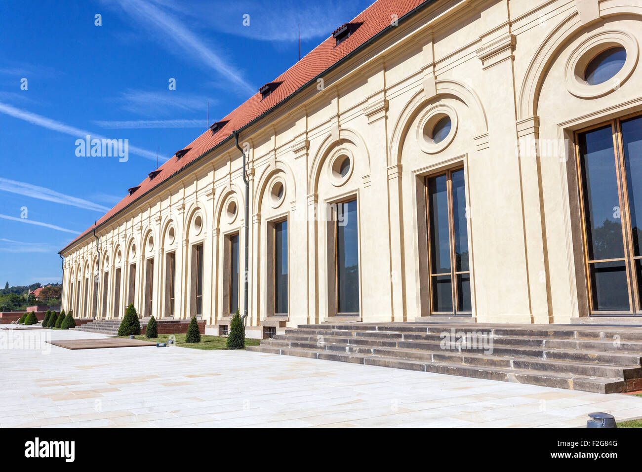 Prager Burg jízdarna, Reitschule auf der Prager Burg, Prag Tschechische Republik, Europa Stockfoto