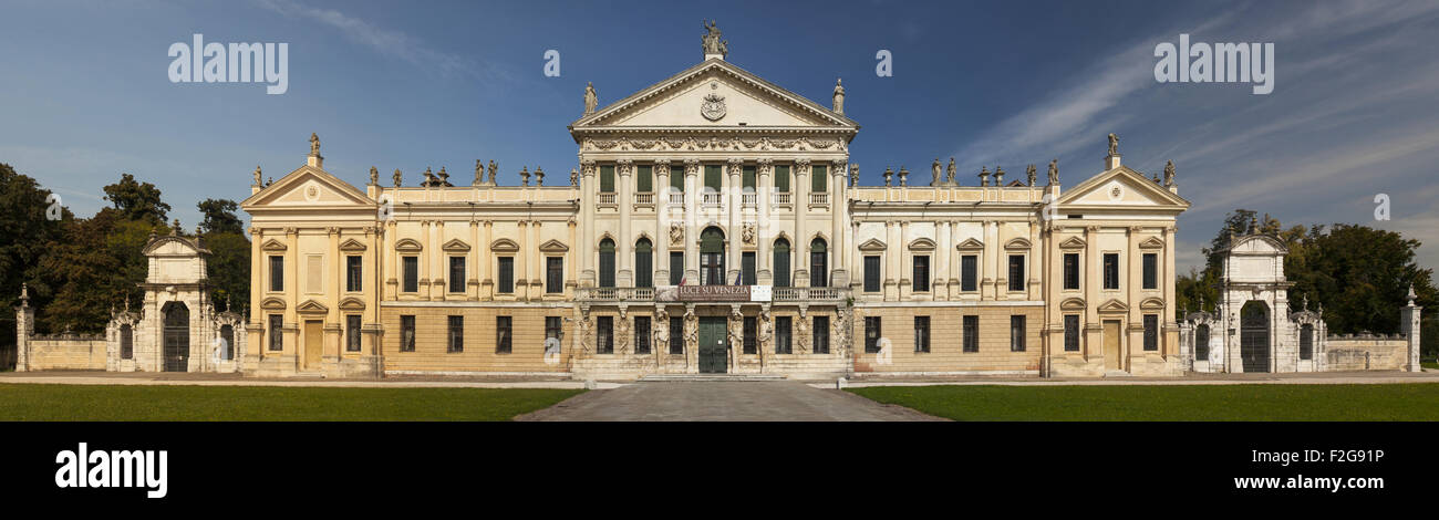 STRA, Italien - AUGUST, 25: Blick von der Villa Pisani am 25. August 2014 Stockfoto