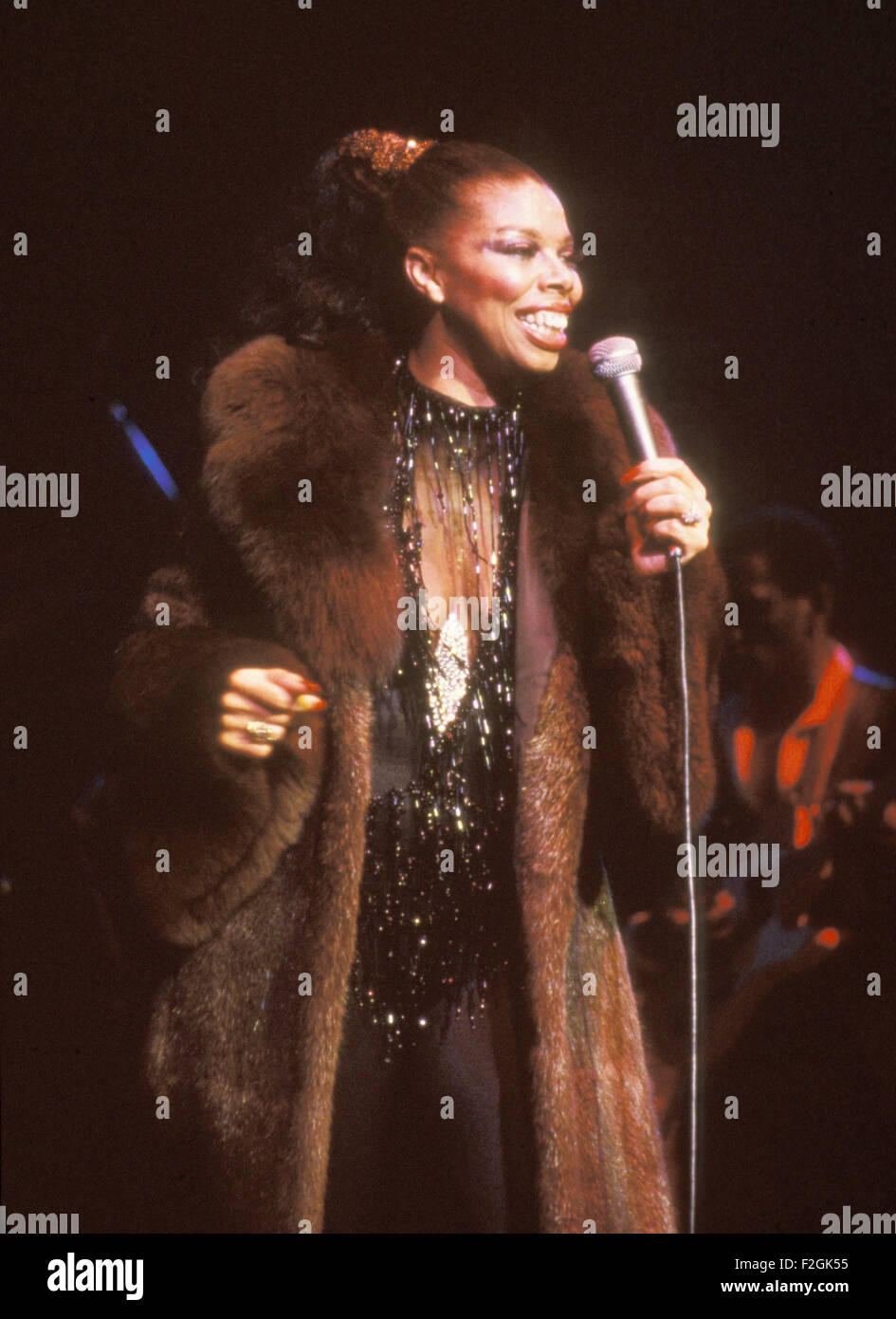 MILLIE JACKSON US-Sängerin über 1990 Stockfoto