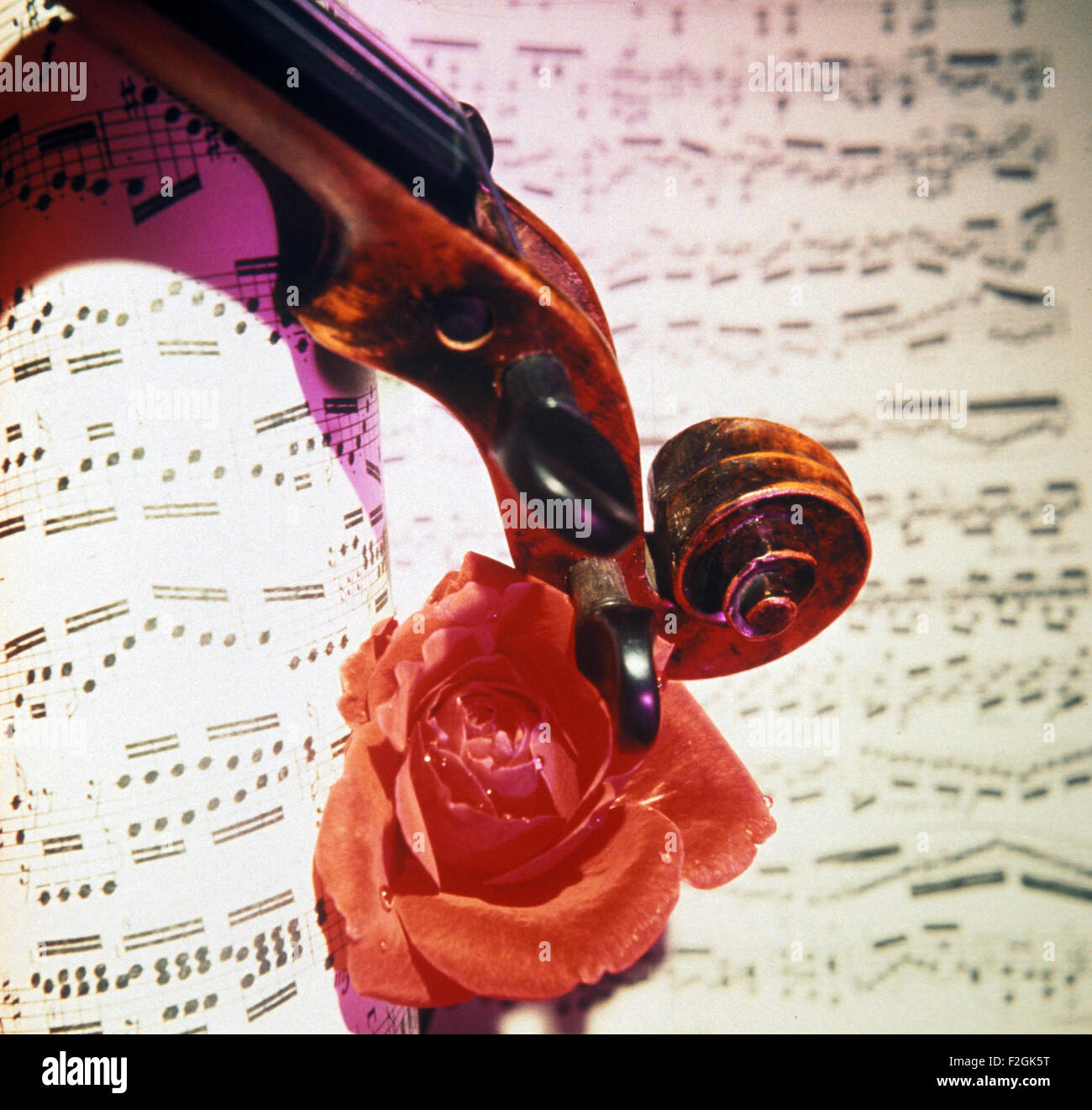 KLASSISCHE MUSIK-BILD. Fotopresse Combi Stockfoto