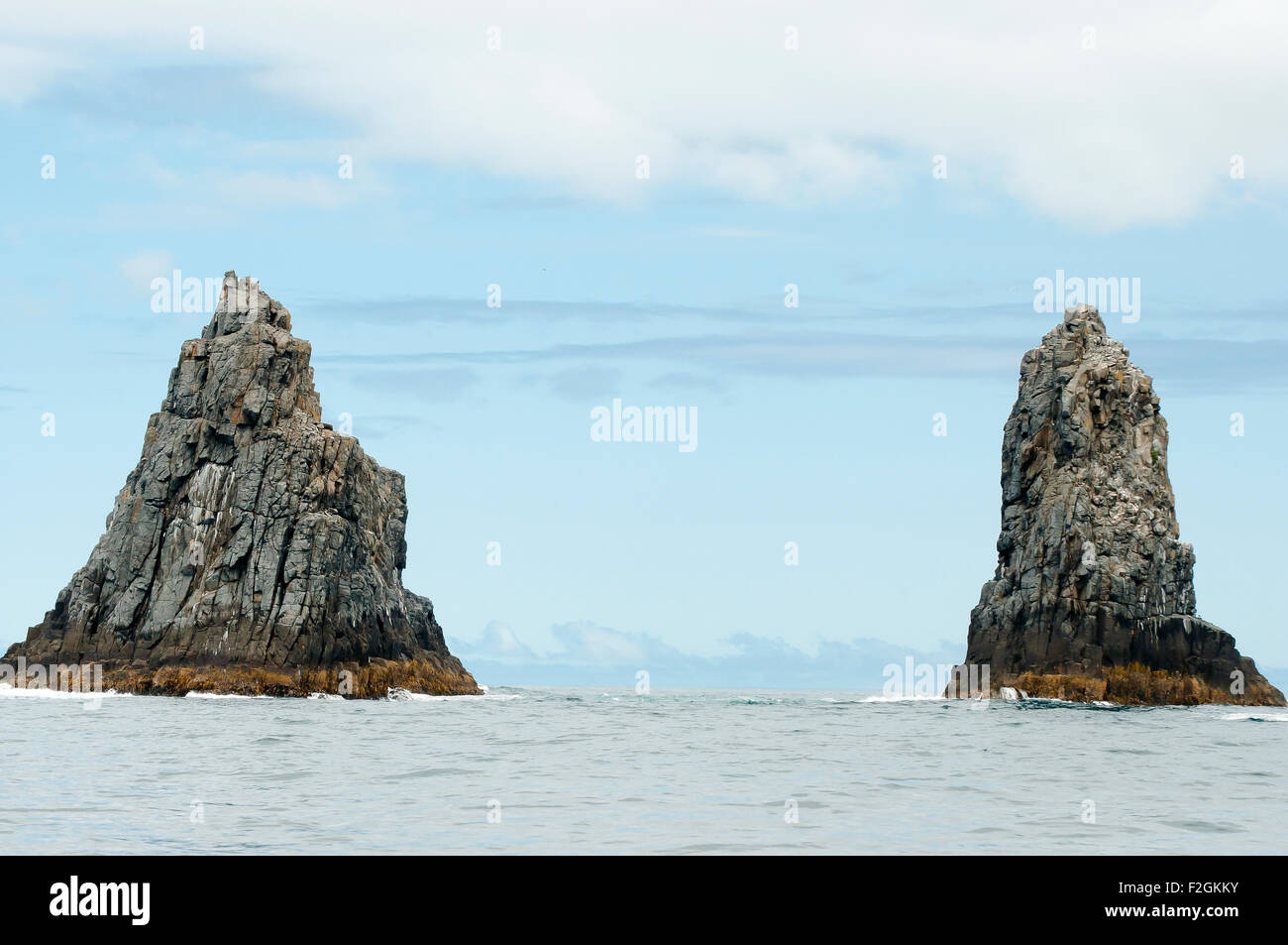 Bruny Island Klippen - Tasmanien - Australien Stockfoto