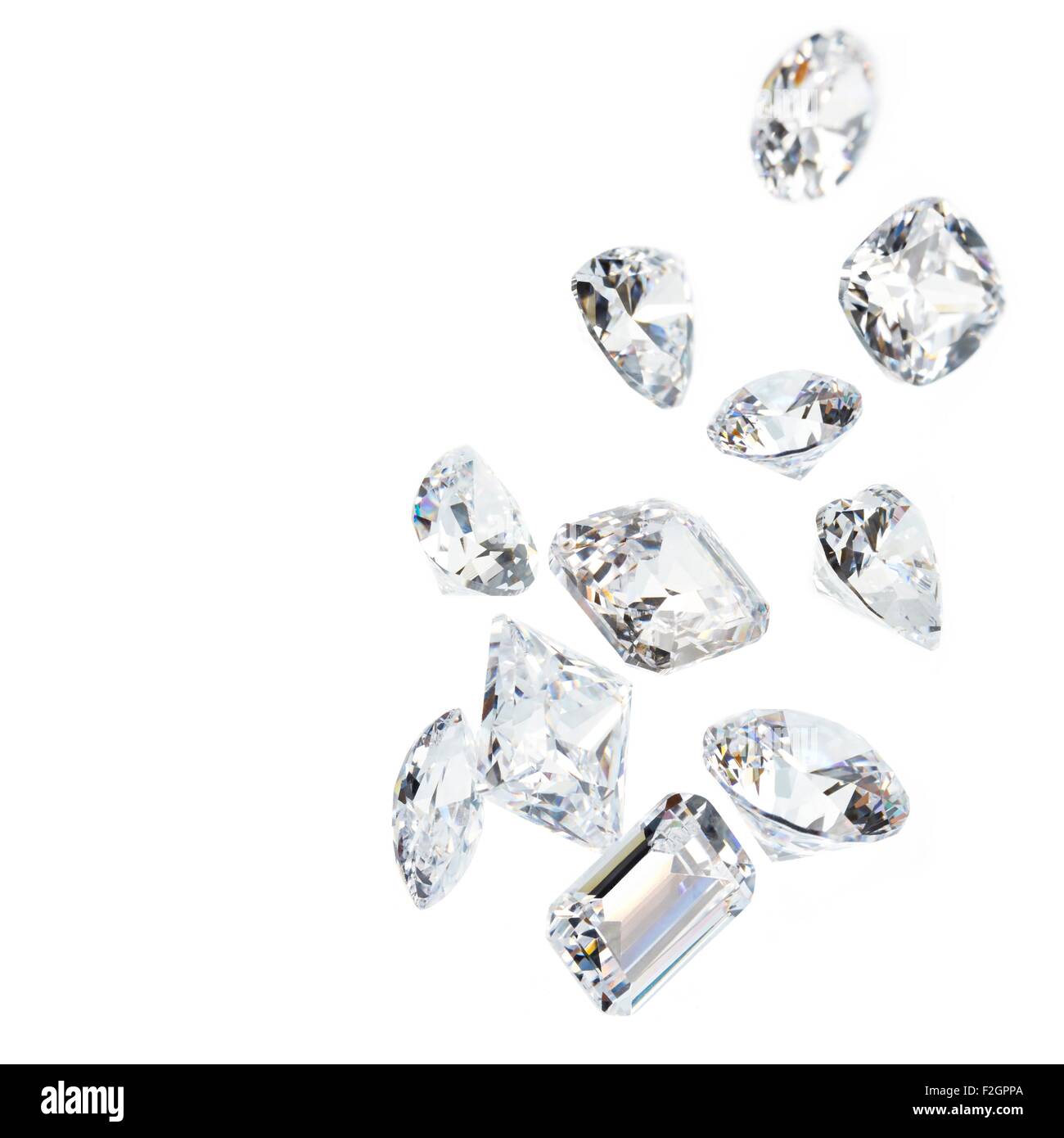 Diamanten Stockfoto