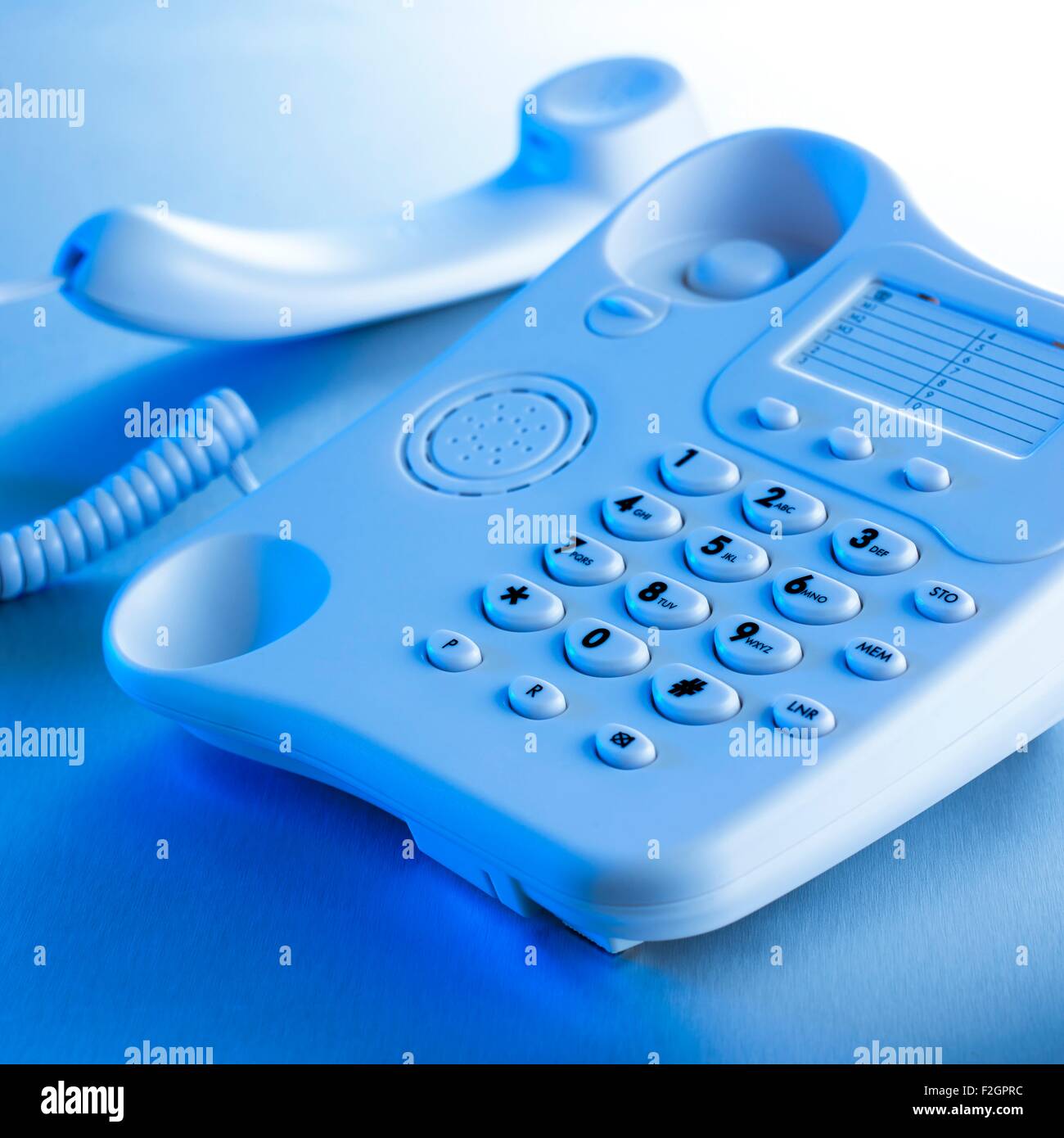Festnetz-Telefon Stockfoto