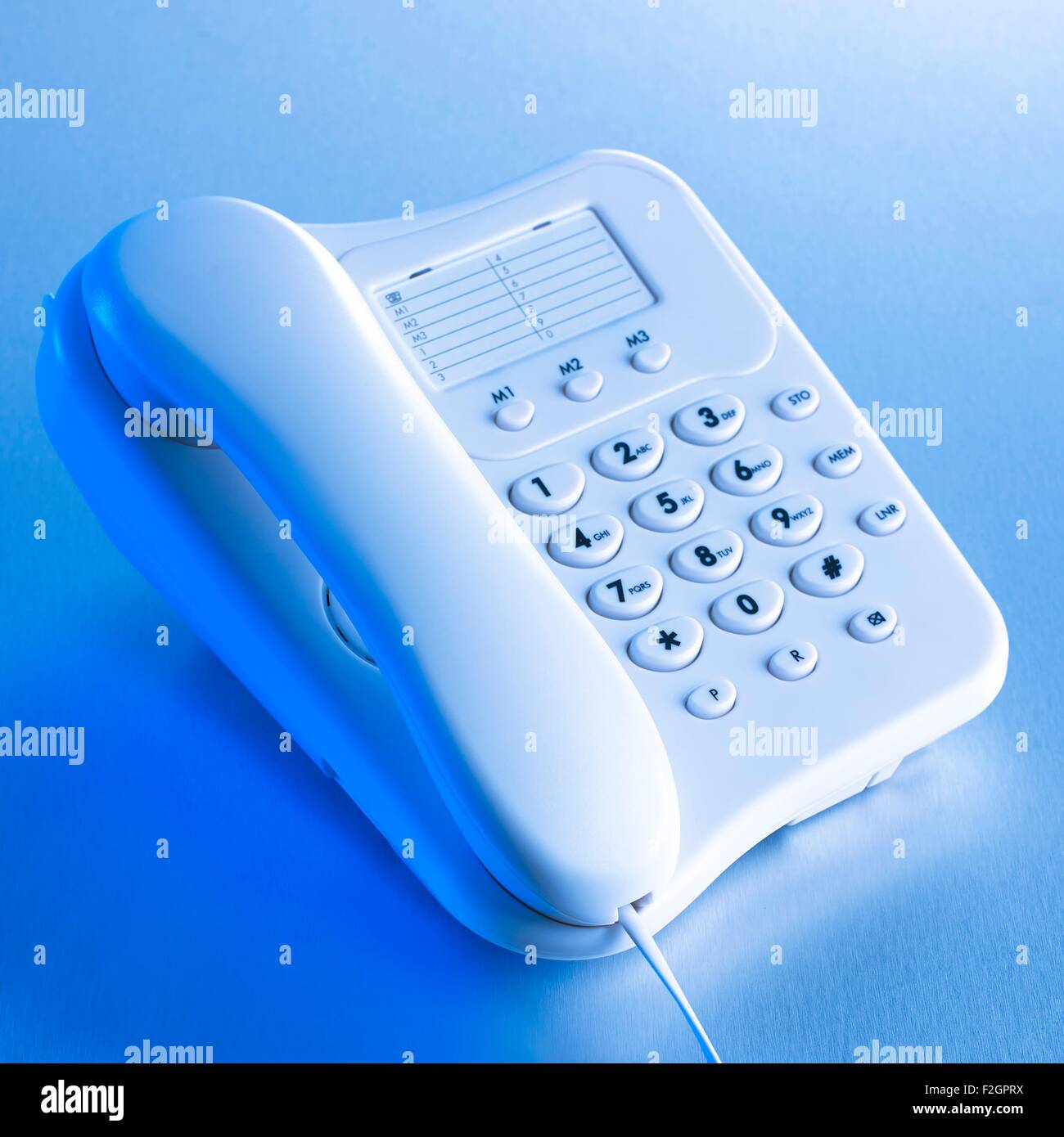 Festnetz-Telefon Stockfoto